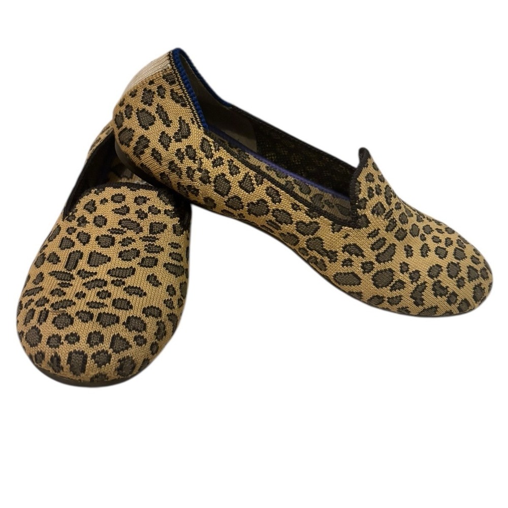 ROTHY'S "The Loafer" Mocha Spot Leopard PrintLoafers kids‎ K2